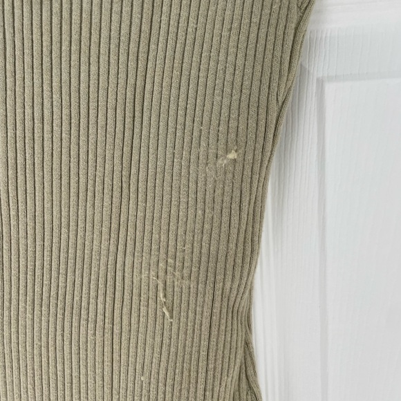 Green tapered Abercrombie sweater dress, SMALL TALL - Picture 4 of 4